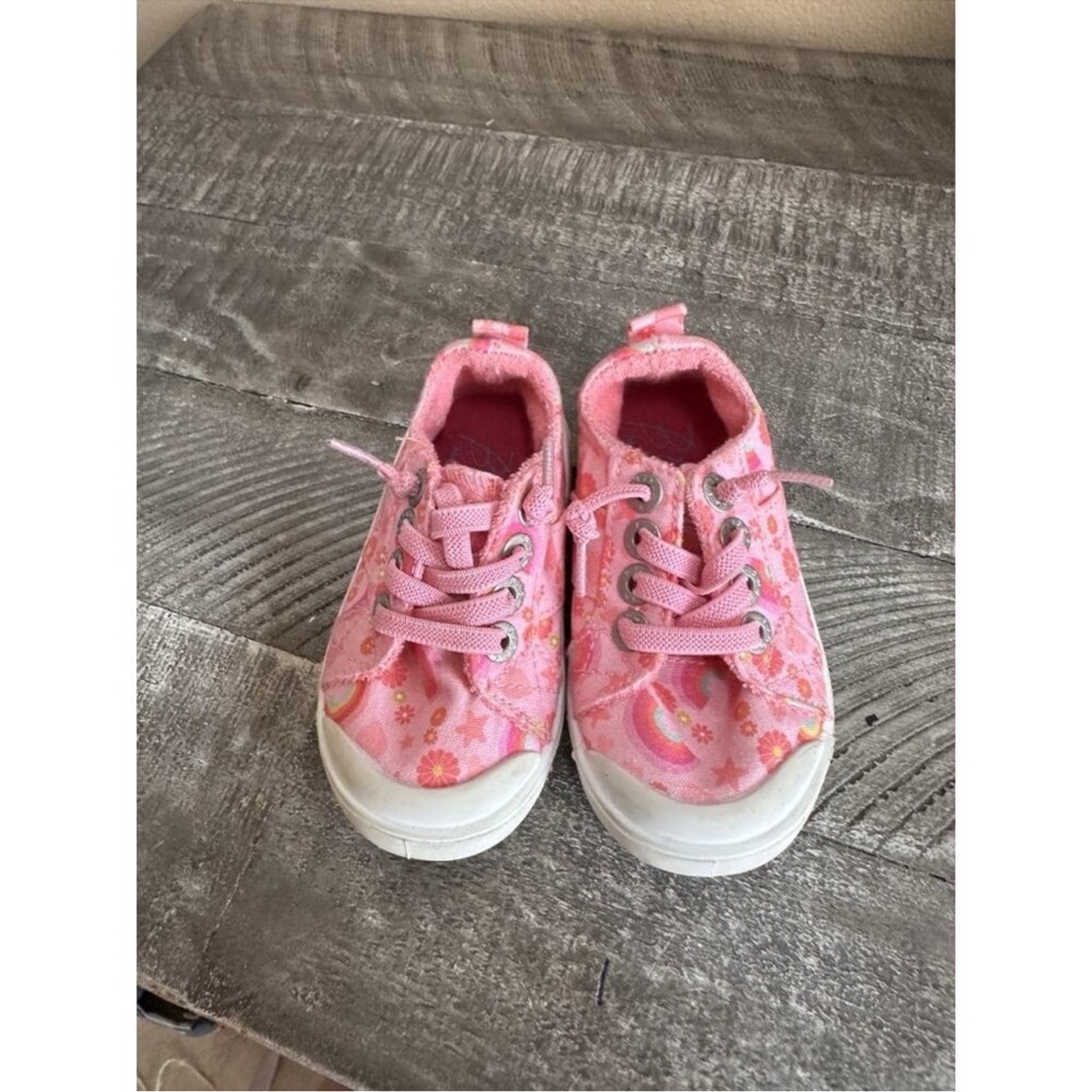 Blowfish Floral Pink Kids Sneakers